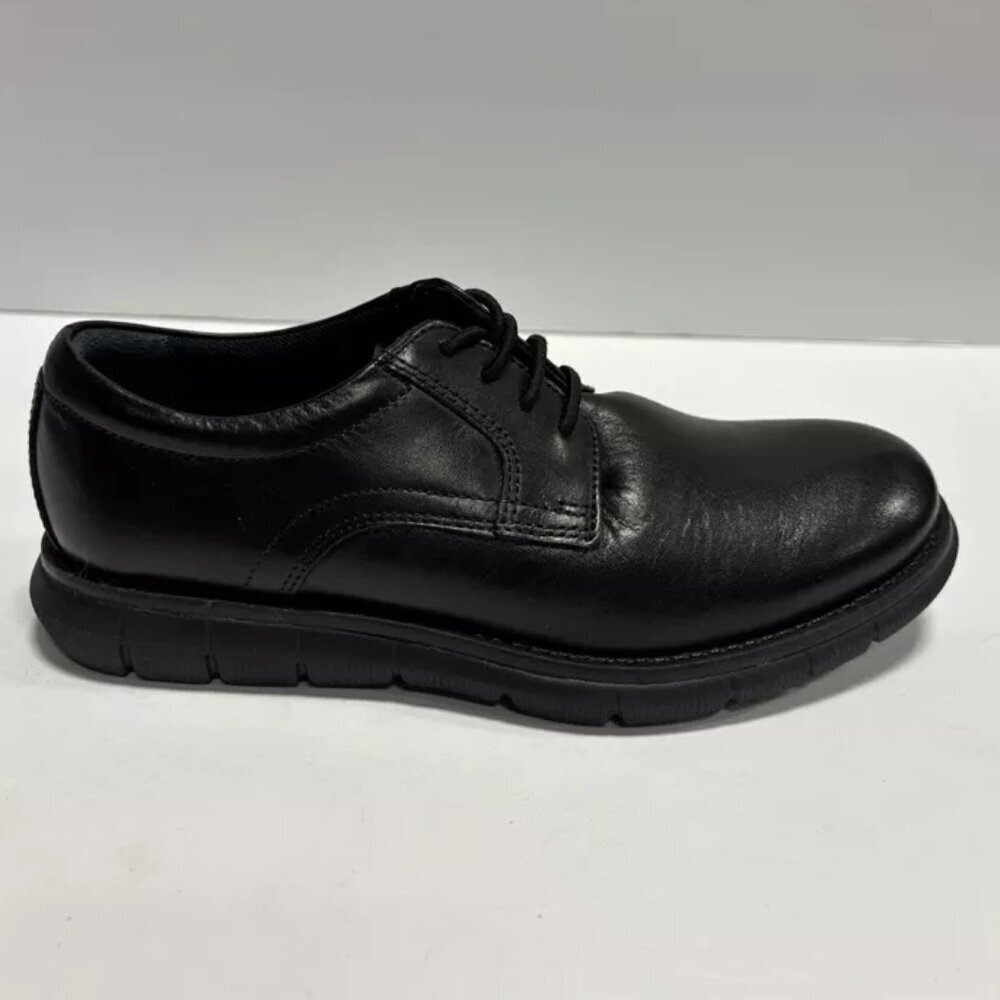 Johnston & Murphy Kids’ Holden Plain Toe Oxford Black, Boys’ Size 13.5 M